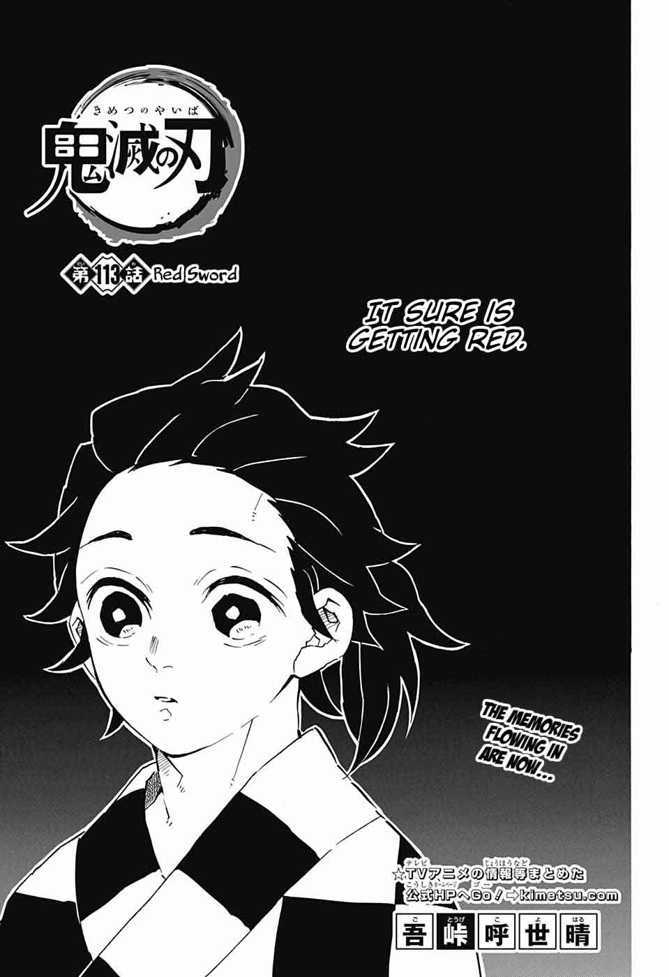 Demon Slayer Chapter 113 - Page
