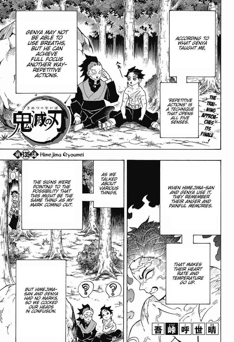 Demon Slayer Chapter 135 - Page