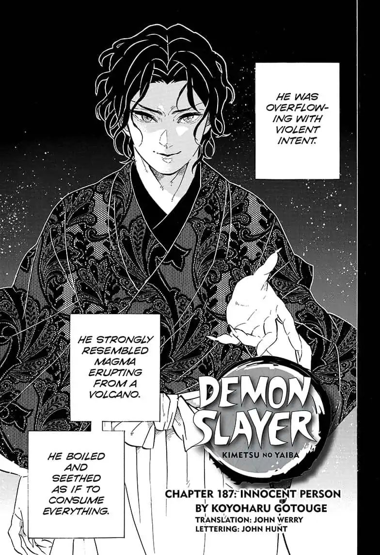 Demon Slayer, Chapter 187 : Innocent Person