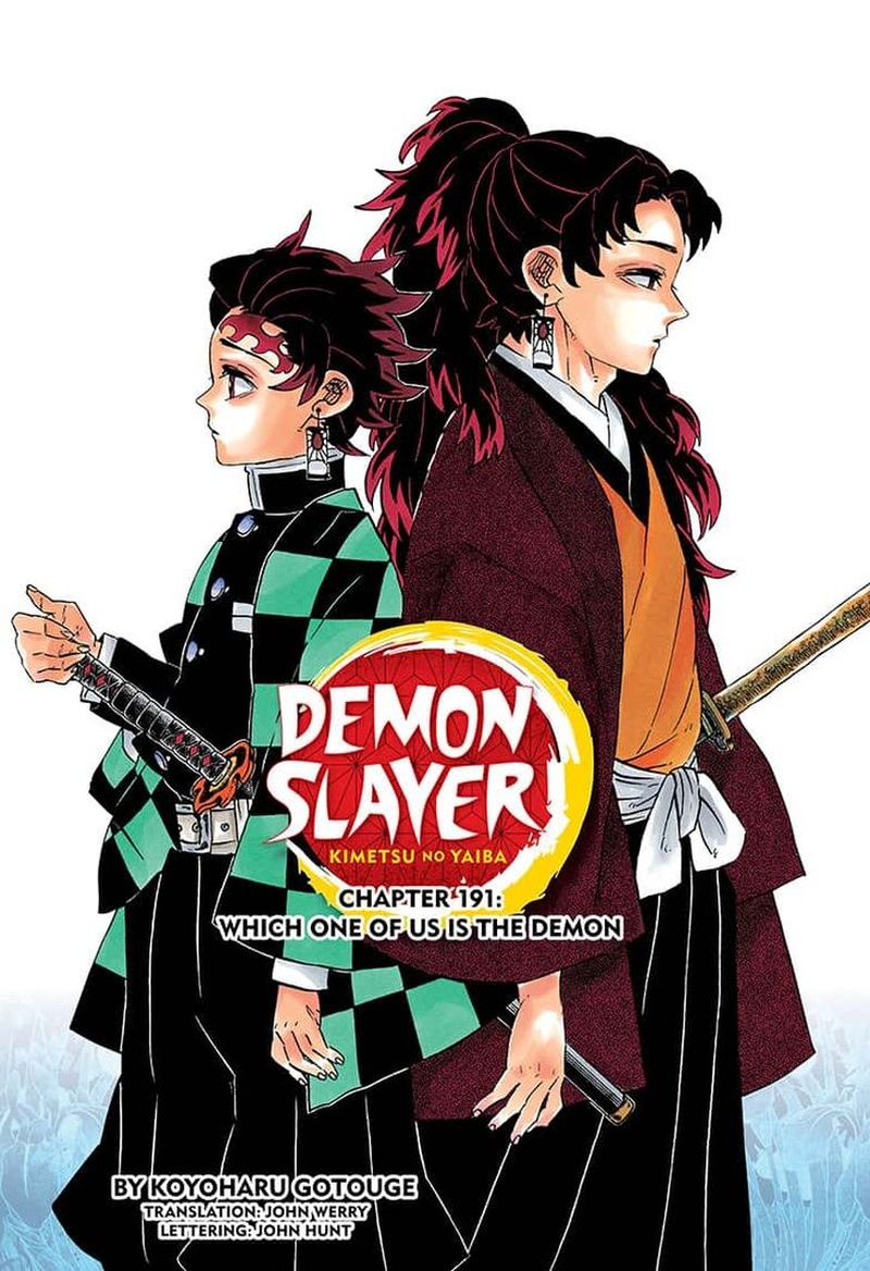 Demon Slayer, Chapter 191 : Which one of us is the Demon
