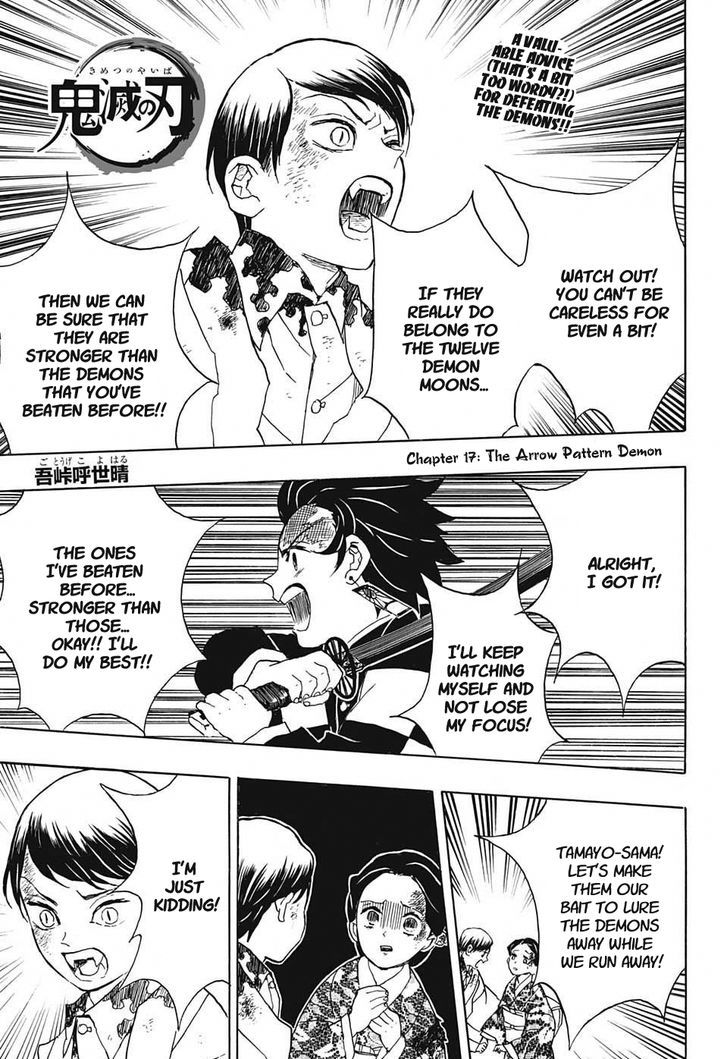 Kimetsu No Yaiba Chapter 17