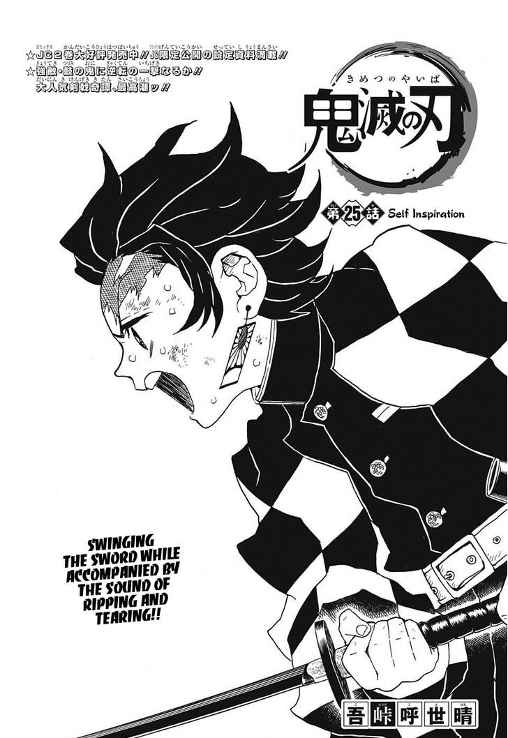 Demon Slayer Chapter 25 - Page