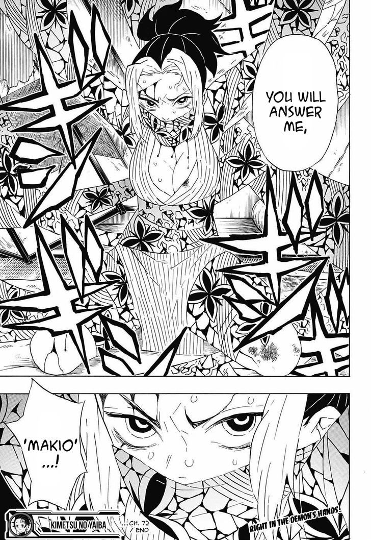 Demon Slayer Chapter 72 - Page